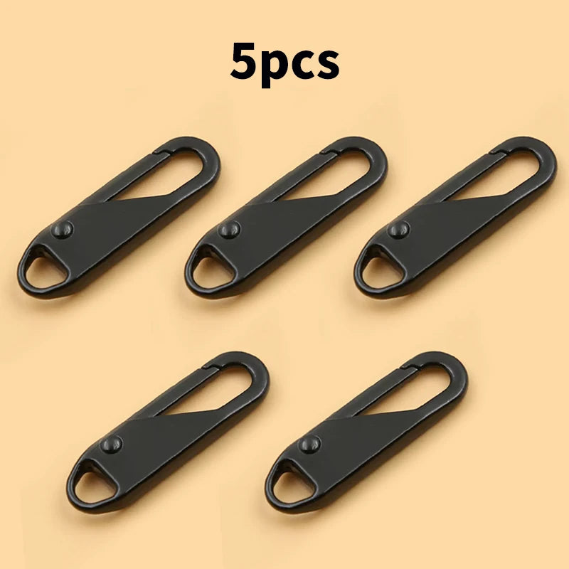 5 Pcs Zipper Fixer Repair Pull Tab Instant Kit Bags Zipper Pull Replacement